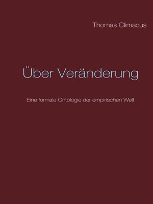 cover image of Über Veränderung